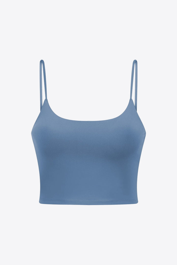 Millennia Feel Like Skin Scoop Neck Sports Cami