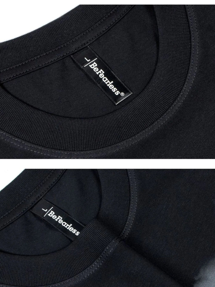 Men's Graphic Round Neck Short Sleeve T-Shirt