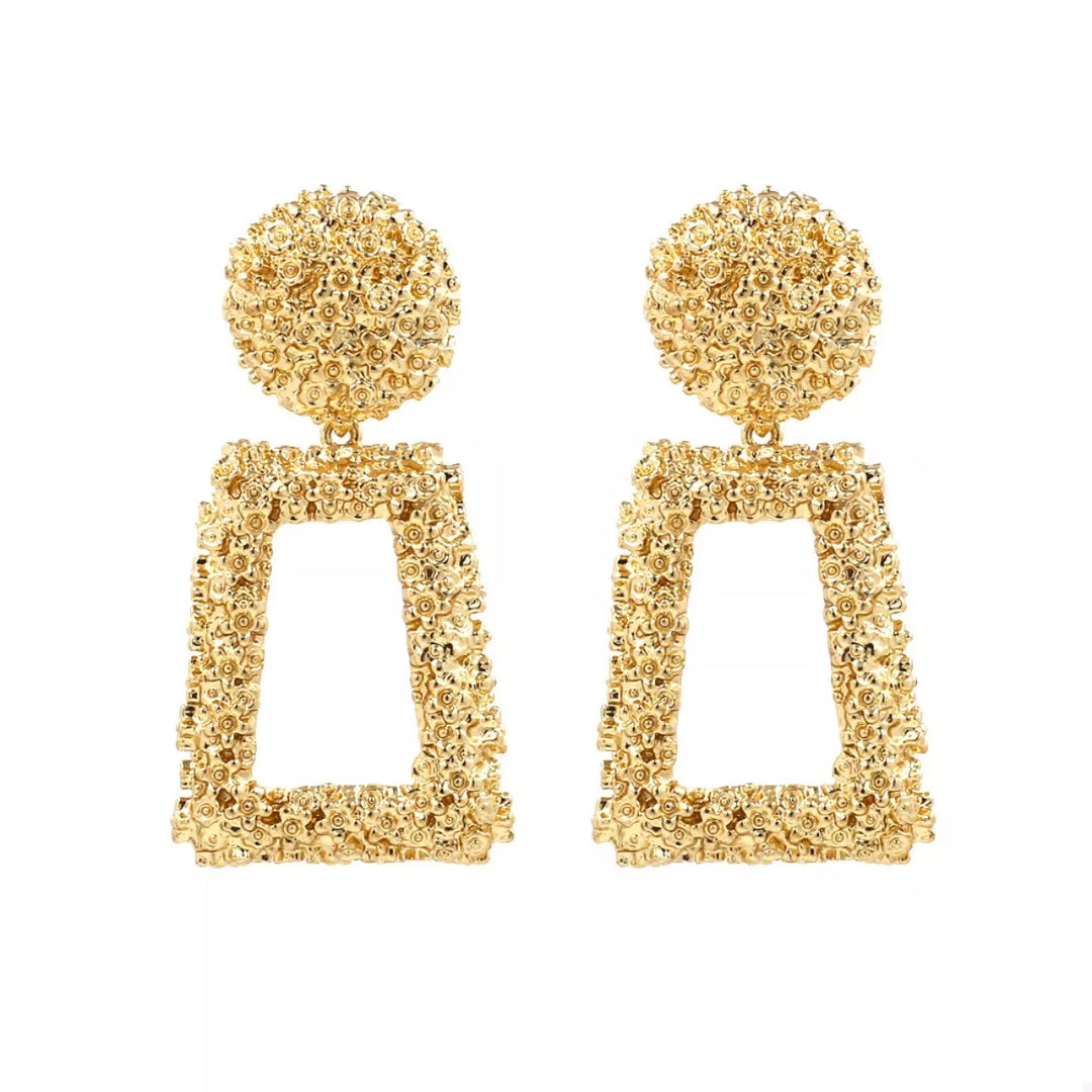 Geometric Dangle Earrings