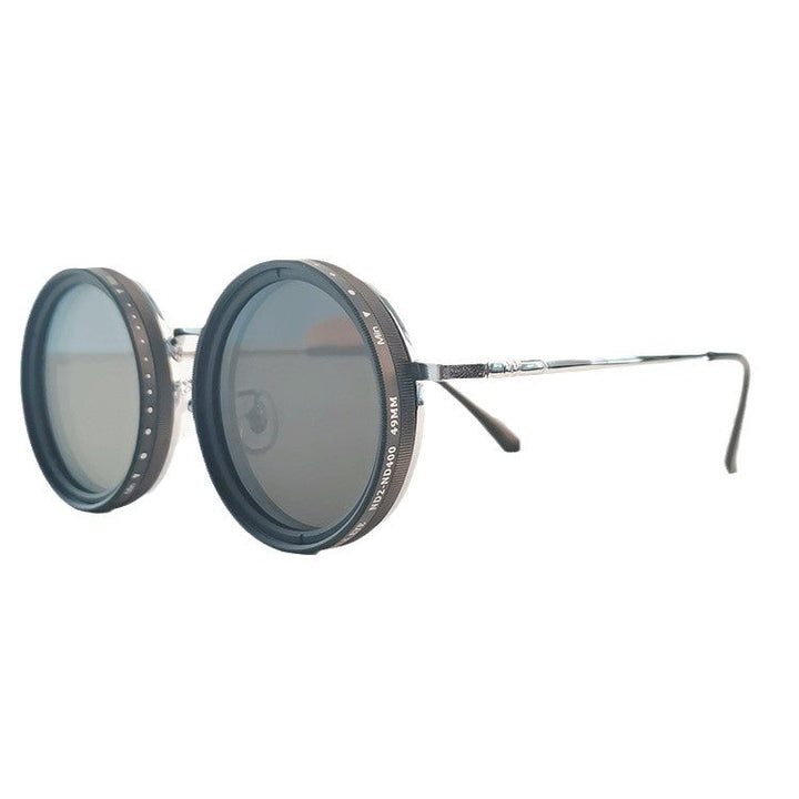 9-speed Transparent Adjustable UV Polarized Cool Sunglasses