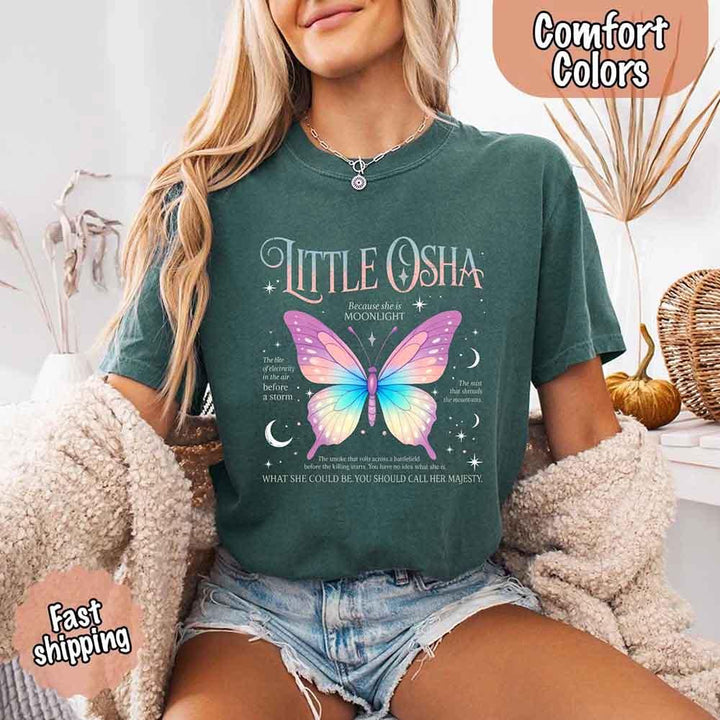 Butterfly Dreamscape Comfort Colors T-Shirt – Soft Aesthetic Tee for Women