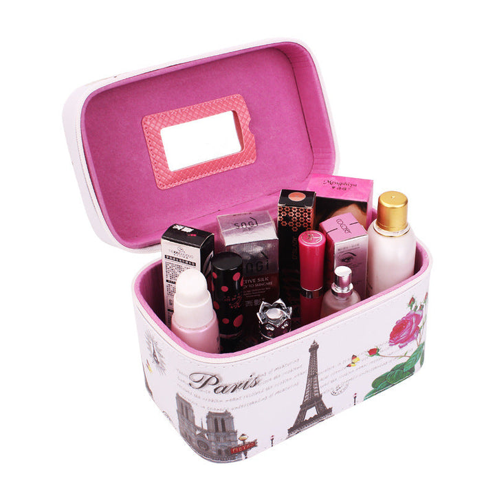 Manufacturer Korean lovable hand-held cosmetic bag waterproof travel package make-up toolbox