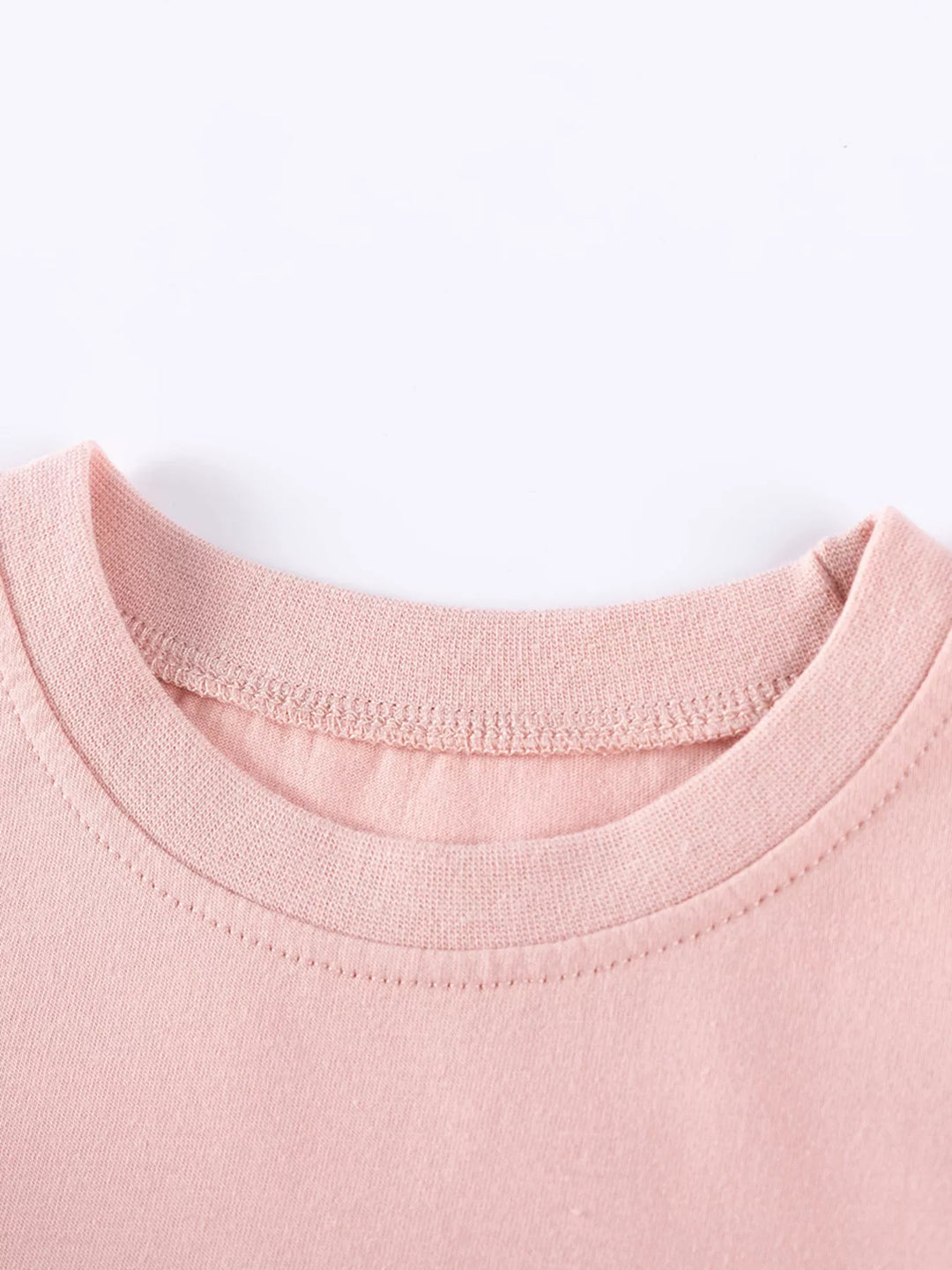 Children's Ruffle Trim Long Sleeve Dress