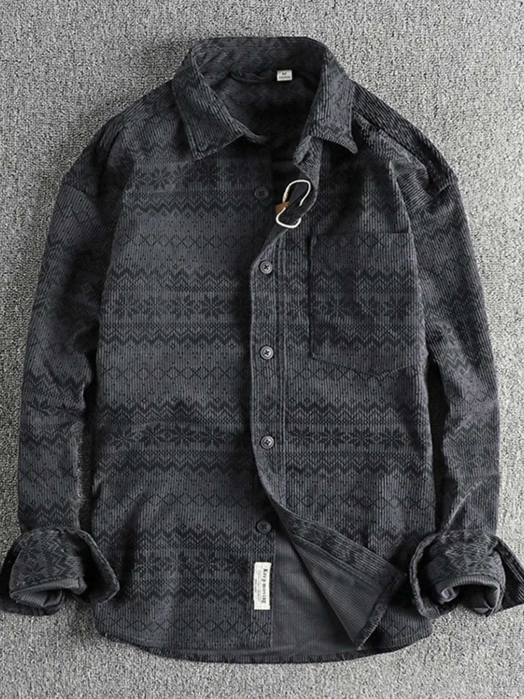 Men's Button Up Long Sleeve Shirt