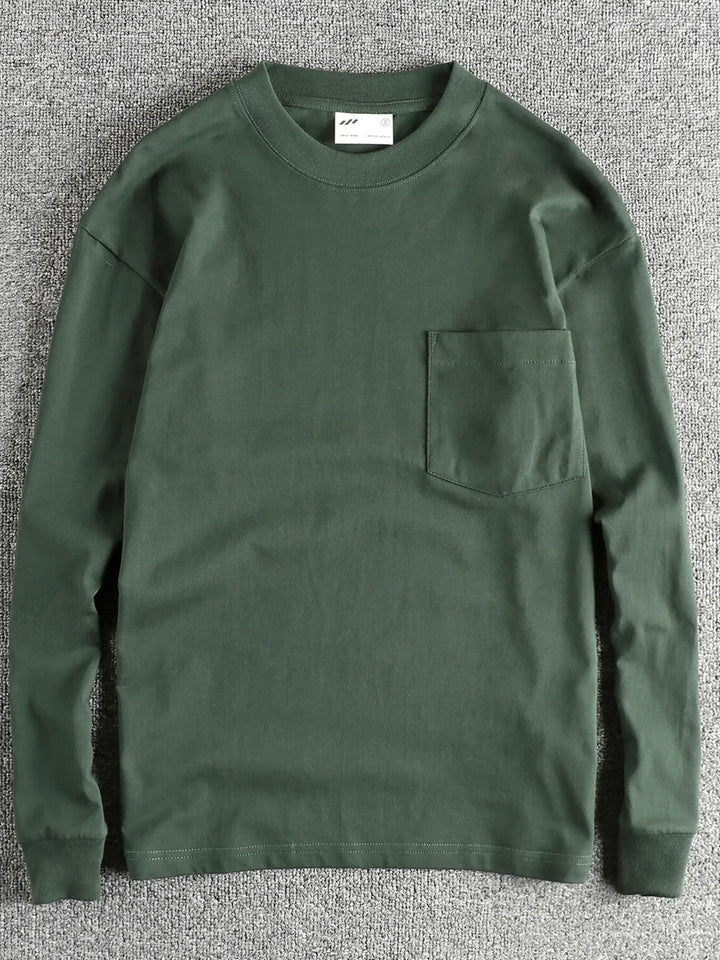 Men's Long Sleeve Pocket T-Shirt
