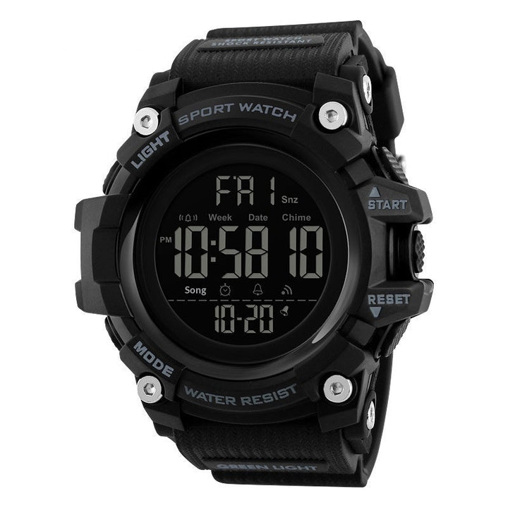 Mens Outdoor Sports Electronic Watch With Multi-Function
