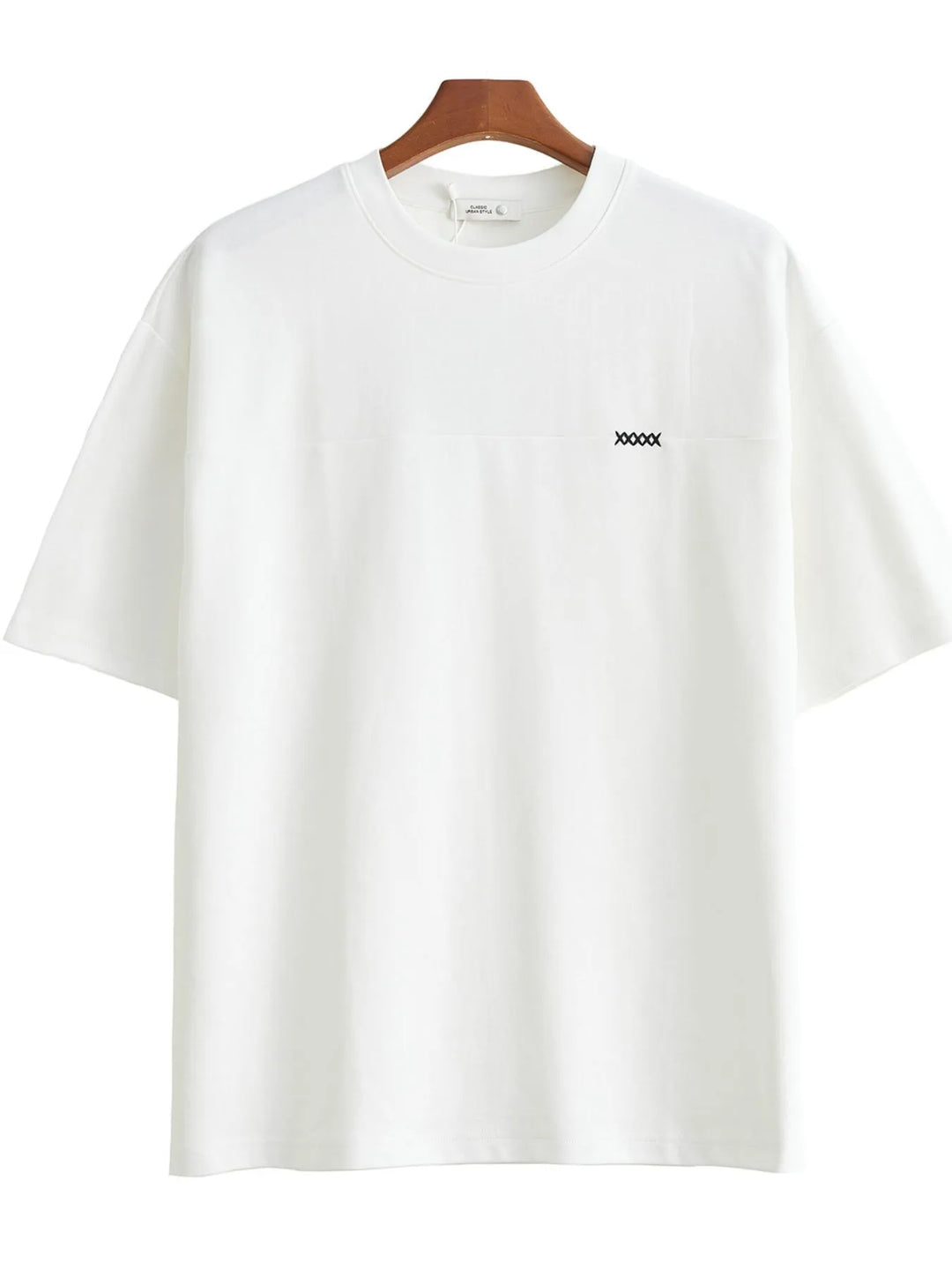 Men's Plus Size Round Neck Short Sleeve T-Shirt