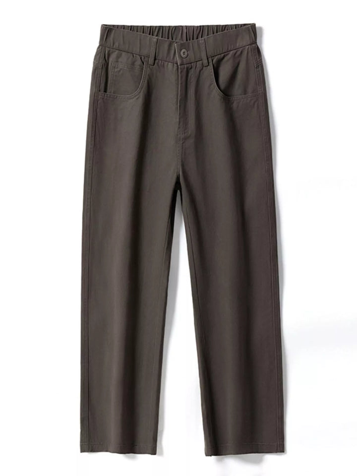 Men's Plus Size Wide Leg Pants