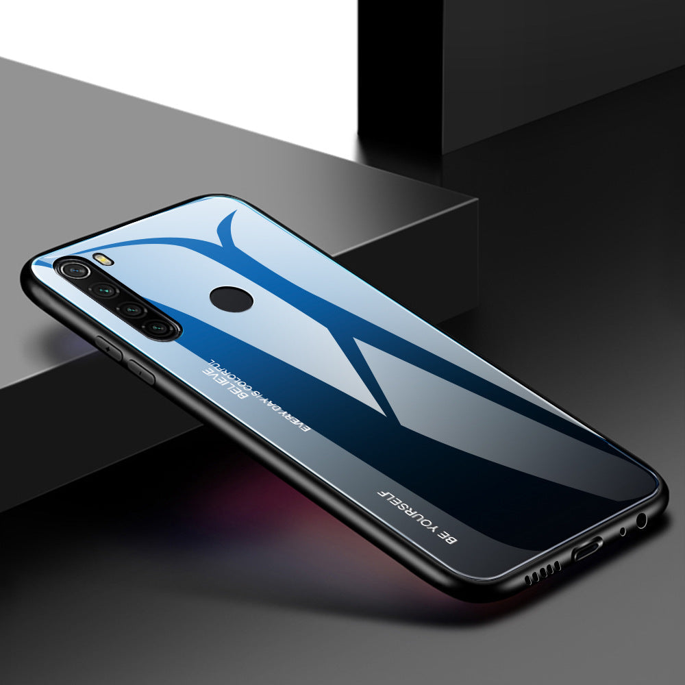 Gradient glass case
