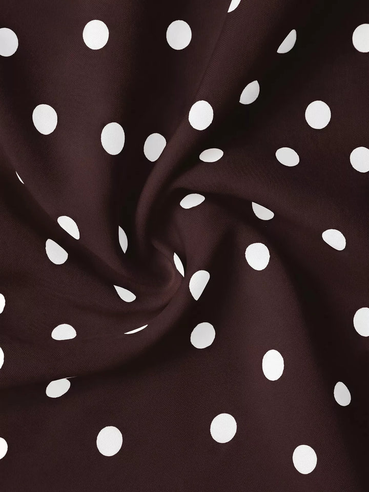 Polka Dot Tie Back Cami