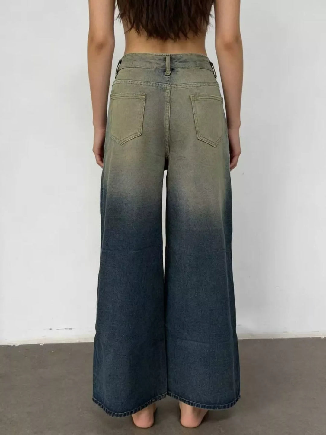Bow Wide Leg Jeans
