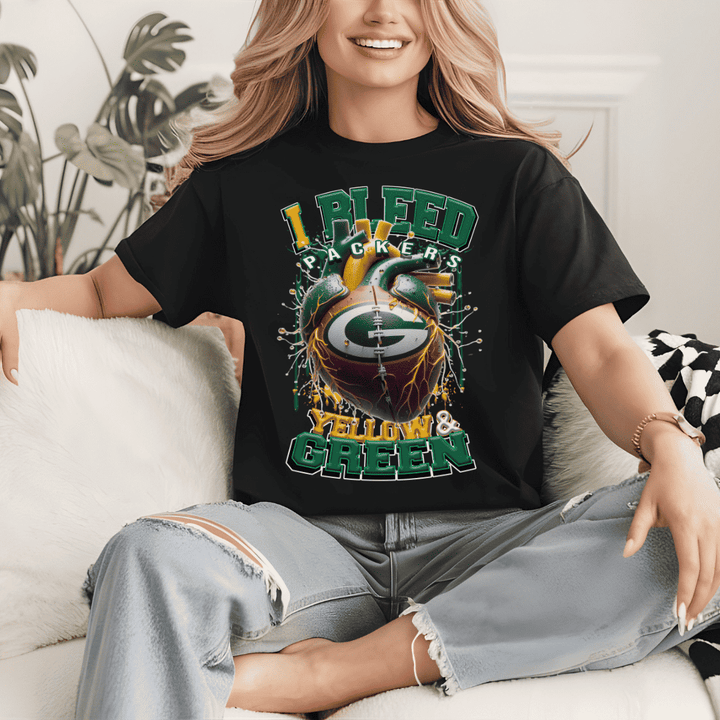 I Bleed Packers Unisex Tee