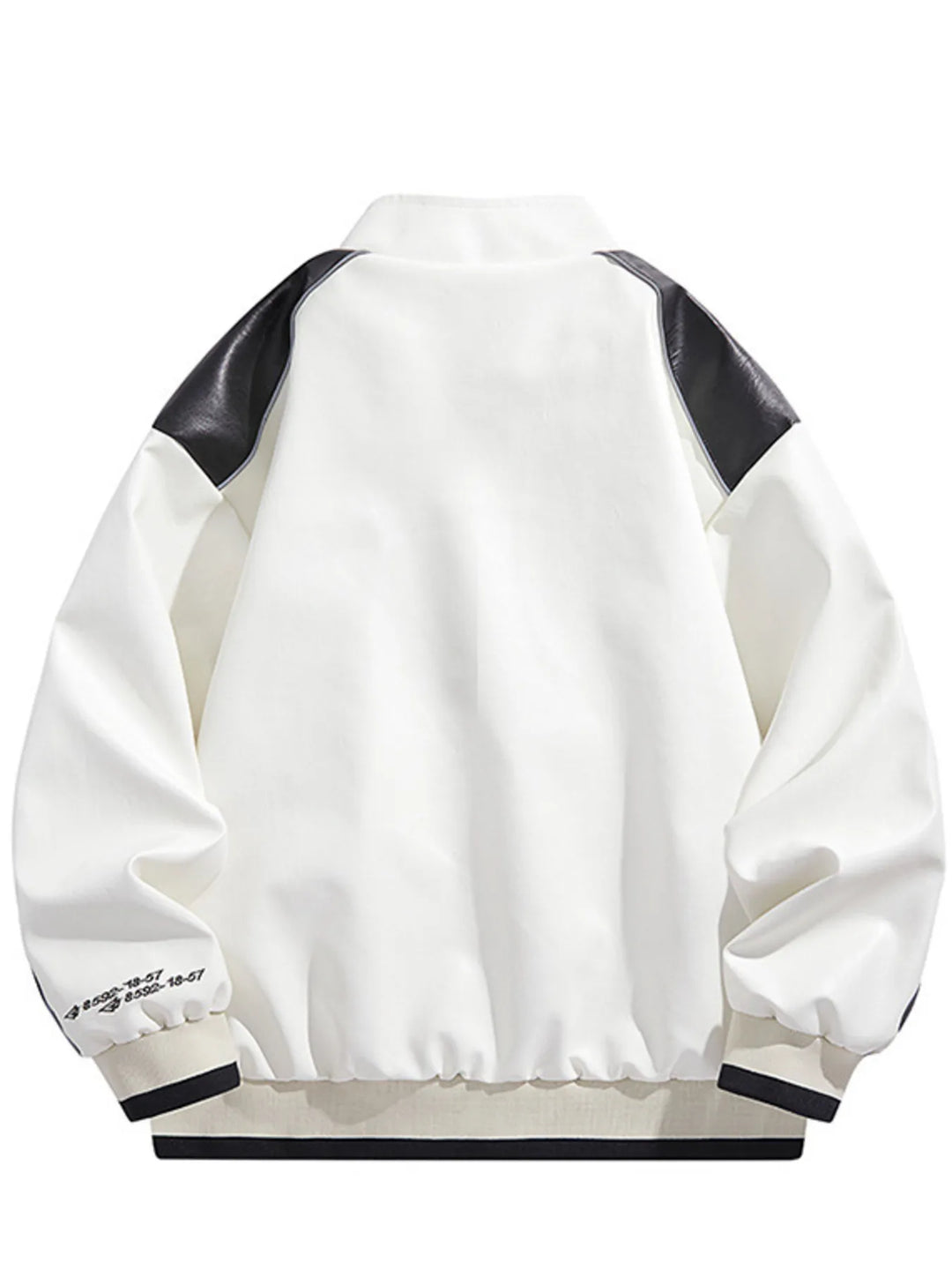 Men's Plus Size Zip Up Long Sleeve Jacket