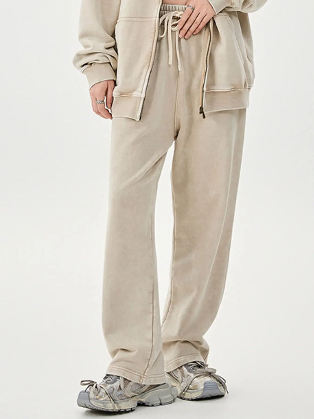 Men's Washed Relaxed Fit Sweatpants