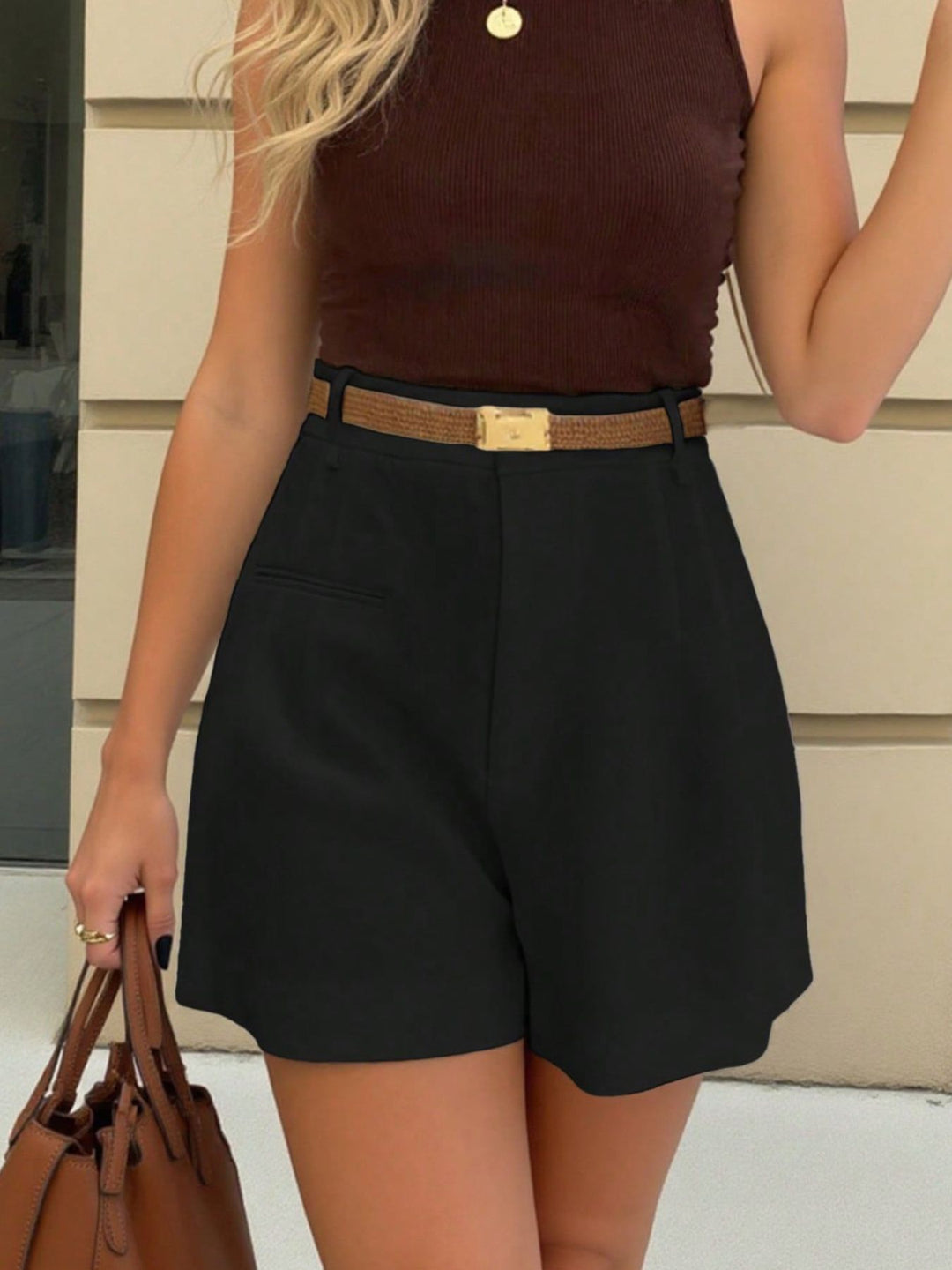 High-Waisted Shorts