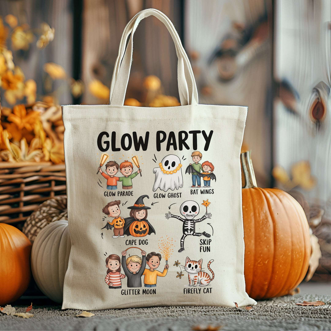 Glow Party Tote Bag