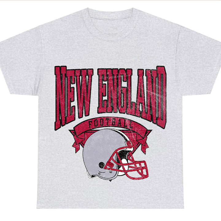 Football Fan Graphic T-Shirt - Customizable Team Apparel