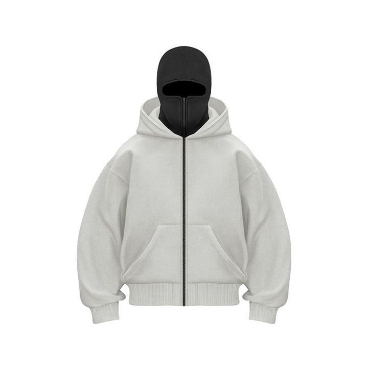 Men's And Women's Double-headed Zipper Hoodie