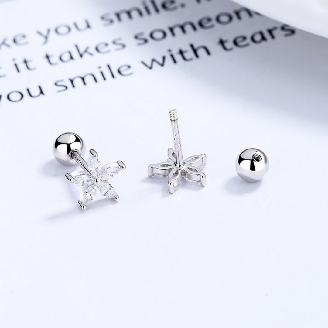 Flower Stud Earrings