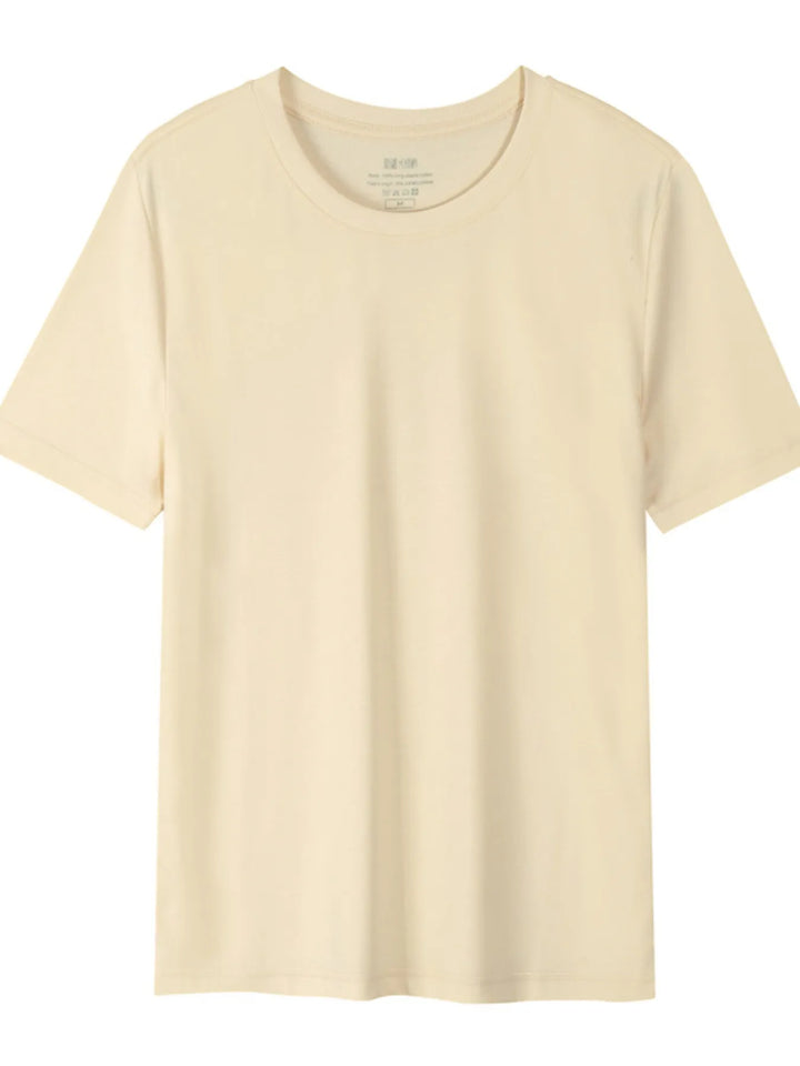Men's Full Size Round Neck Short Sleeve T-Shirt Plus Size