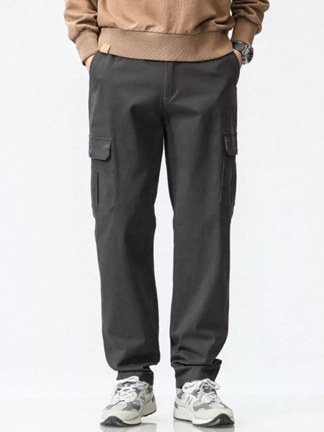 Men's Plus Size Relaxed Fit Cargo Pants