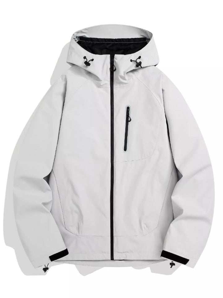 Men's Plus Size Lightweight Zip Up Jacket
