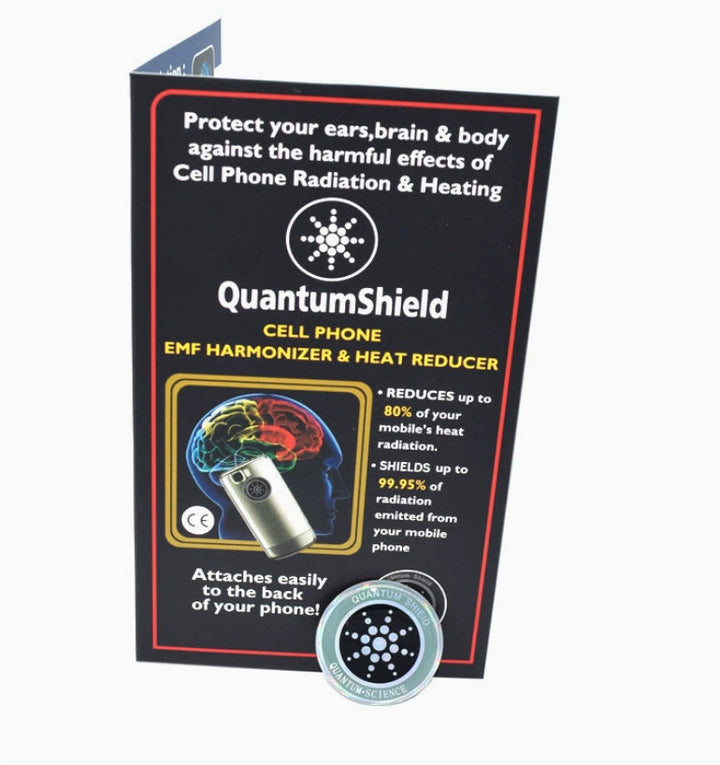 Cell phone radiation protection stickers
