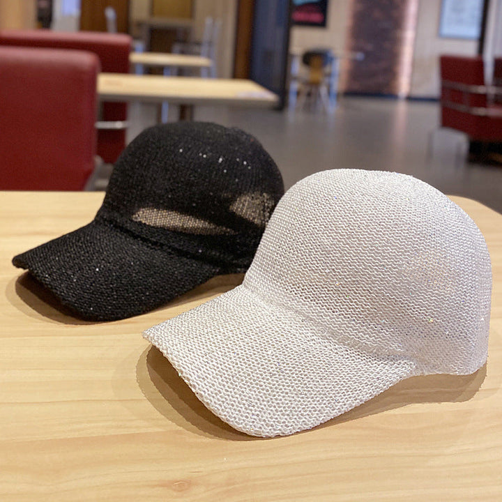 Korean Style Casual Hollow Baseball Hat