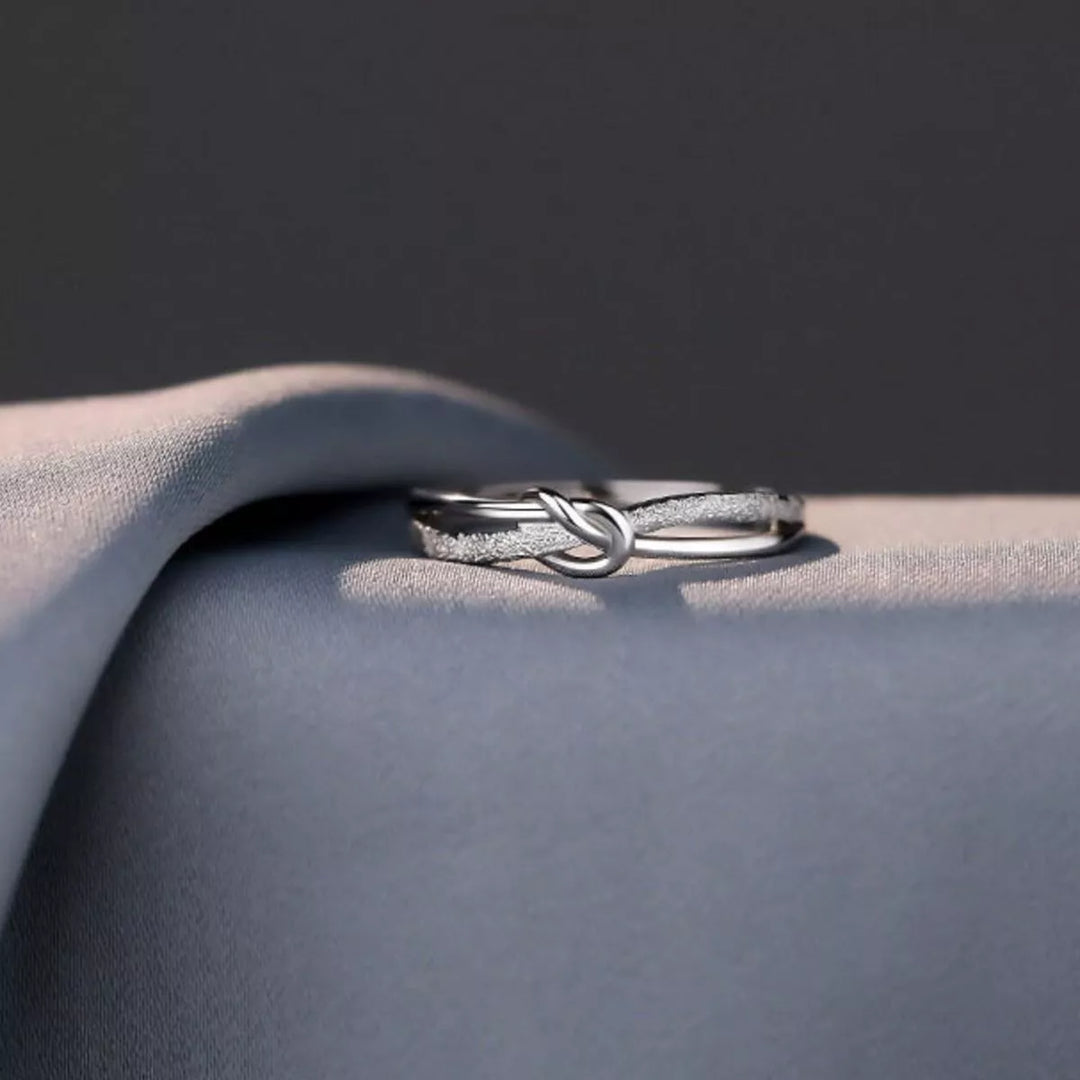 925 Sterling Silver Knot Ring
