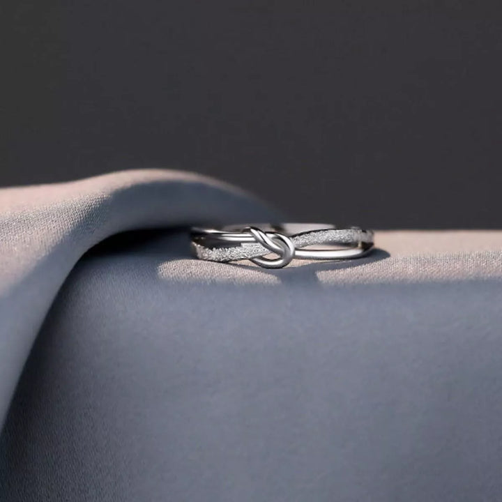 925 Sterling Silver Knot Ring