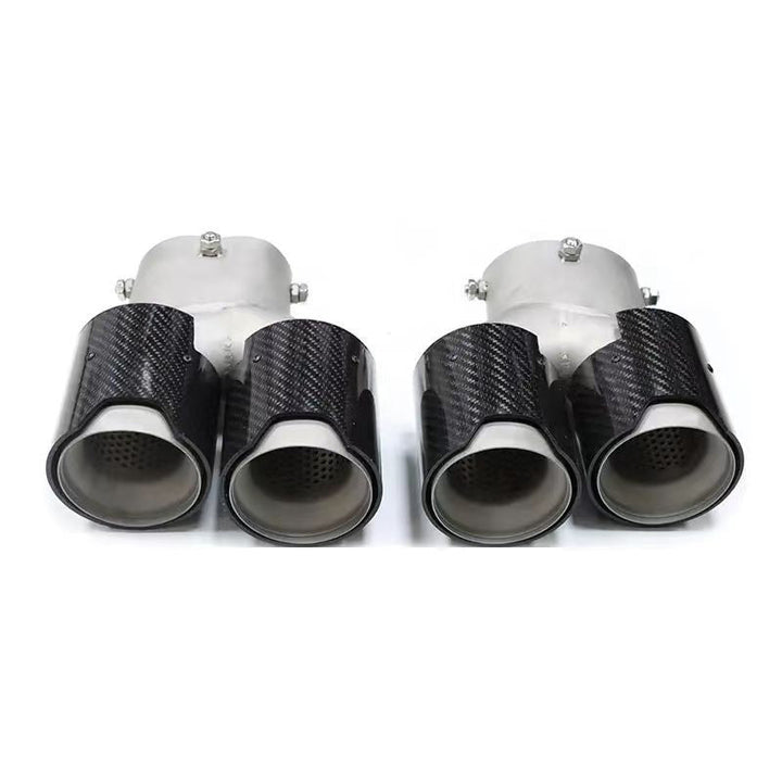 Car Modification Stainless Steel Carbon Fiber Exhaust Pipe