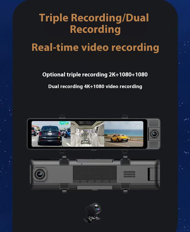 360 Degree Blind Zone Warning HD Car DVR