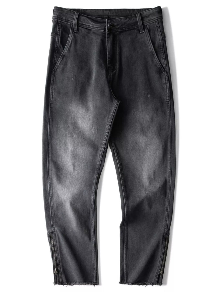 Men's Vintage Raw Hem Jeans