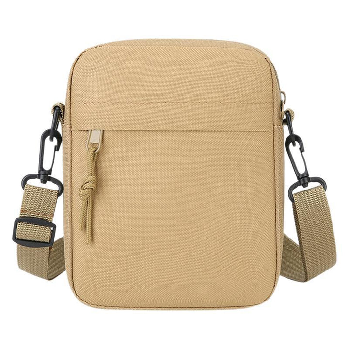 Simple Men's Bag Solid Color Single-shoulder Mini Casual