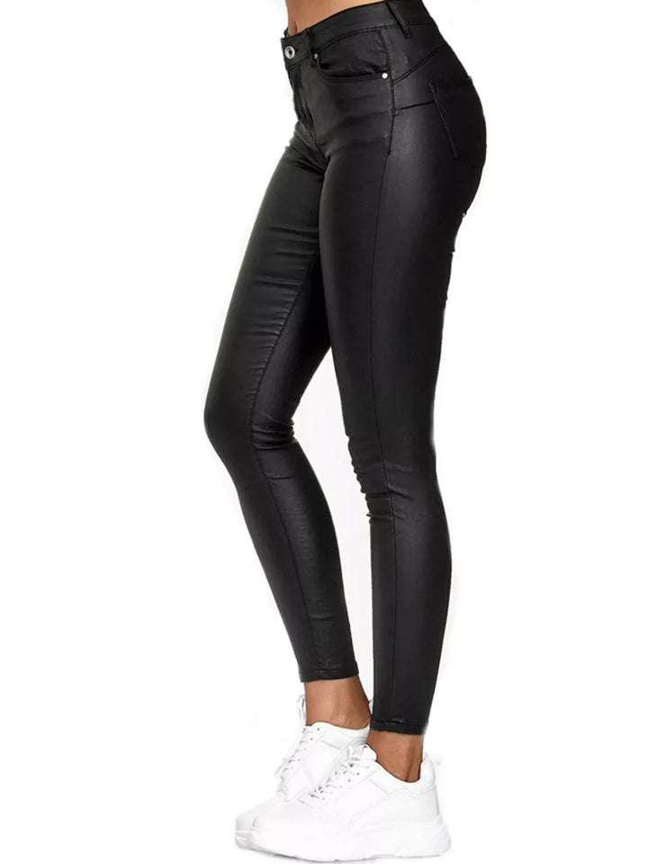 Full Size High-Waisted Skinny Pants Plus Size