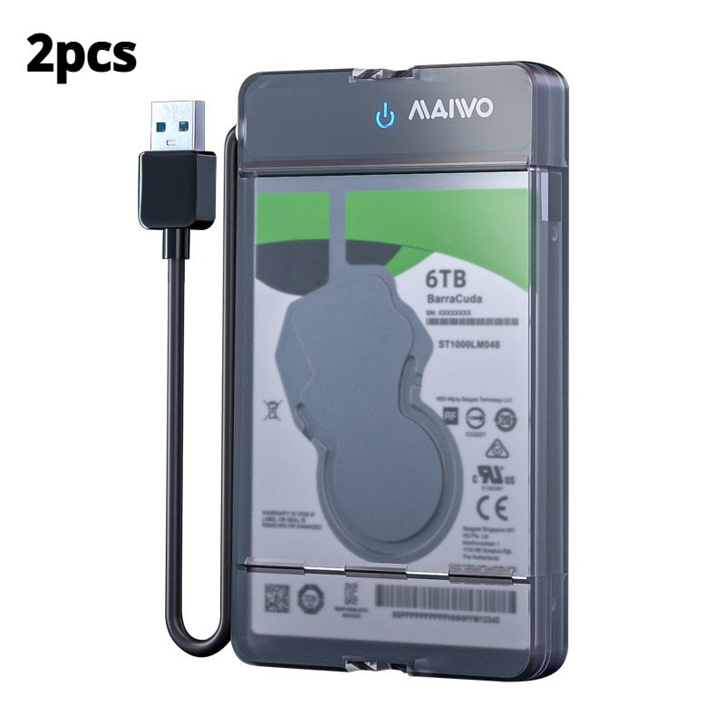 Universal Plastic External Hard Drive Enclosure