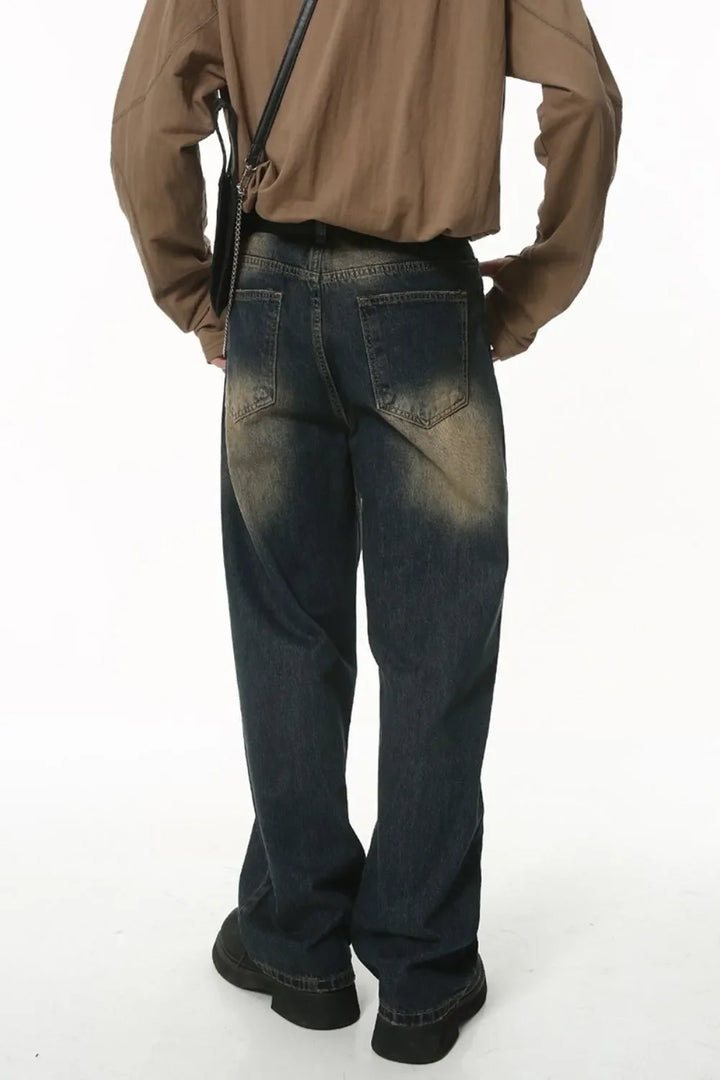 Mid Rise Jeans with Pockets