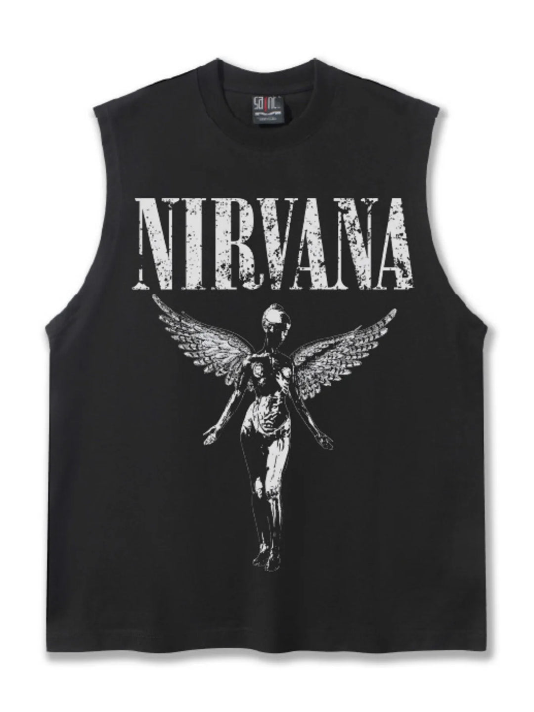 Men's Graphic Round Neck Tank