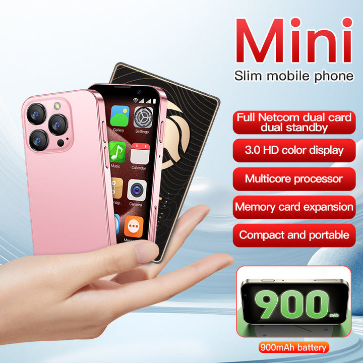 Smart Mini Phone XS18PRO Quad-Core 3G Network