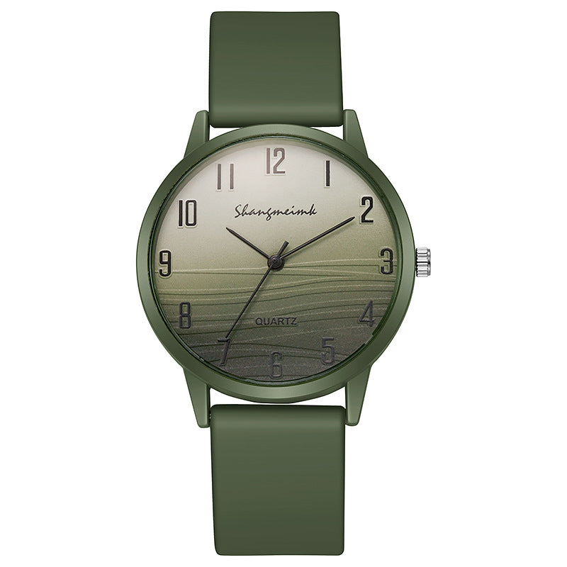 Casual Simple Jelly Color Women's Watch