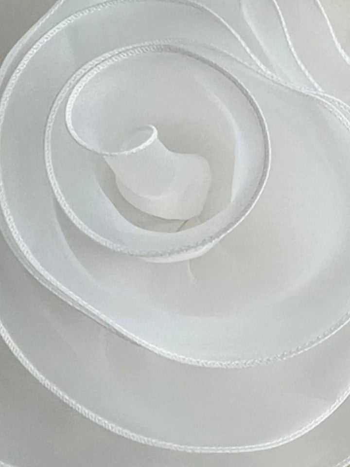 Flower Round Neck Short Sleeve T-Shirt