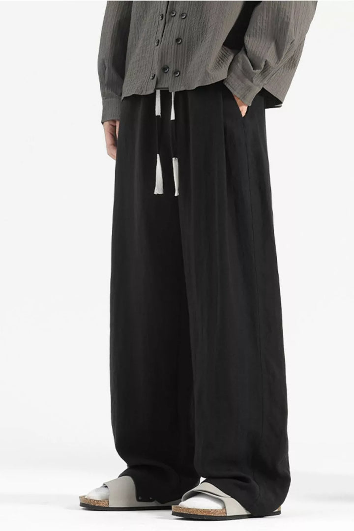 Men's Plus Size Loose Fit Drawstring Pants