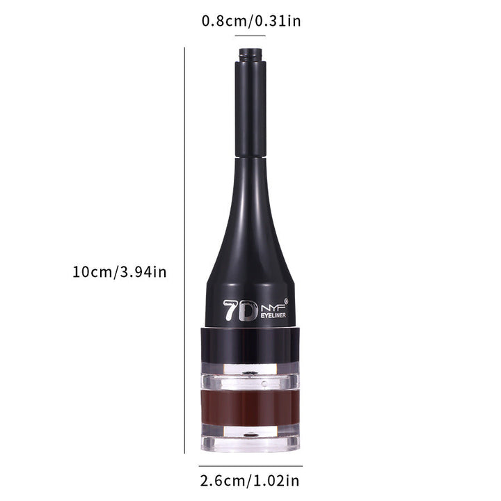 Multifunctional Waterproof Smooth Not Smudge Eyeliner Eyebrow Pencil