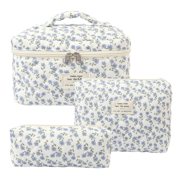 Floral Home Storage Cosmetic Bag