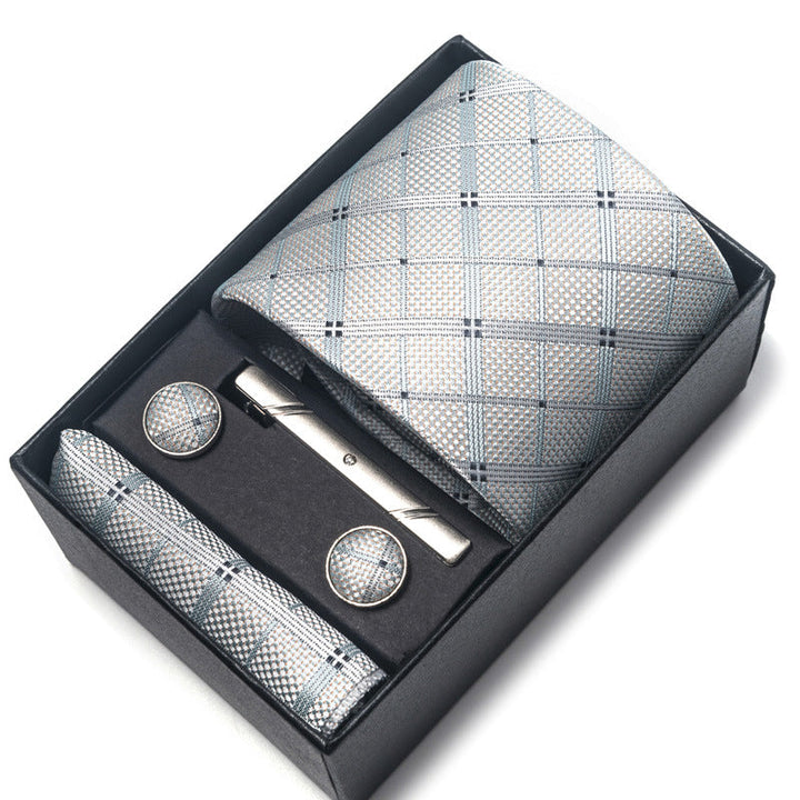 Direct-supply Mens Polyester Yarn-dyed Jacquard Formal Tie