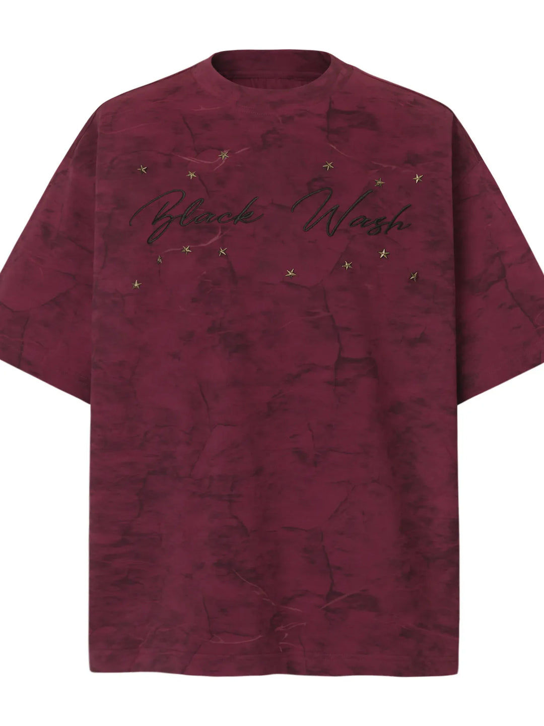 Men's Stars Round Neck Oversized T-Shirt