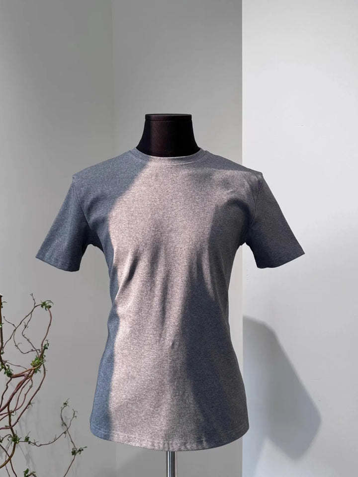 Men's Full Size Round Neck Short Sleeve T-Shirt Plus Size