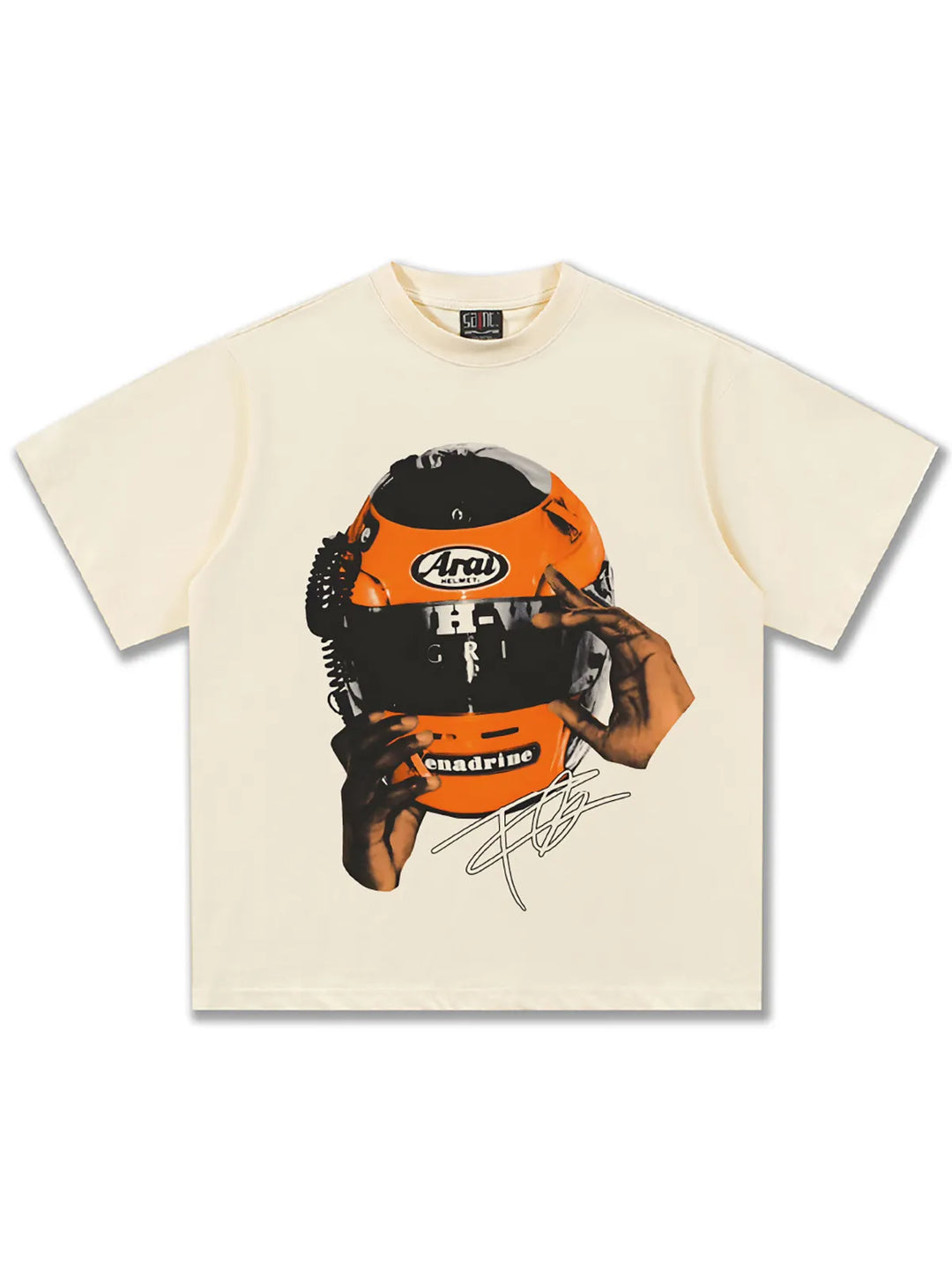 Men's Graphic Round Neck Short Sleeve T-Shirt