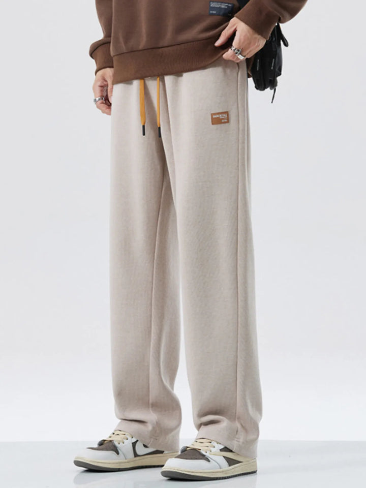 Men's Full Size Drawstring Wide Leg Pants Plus Size