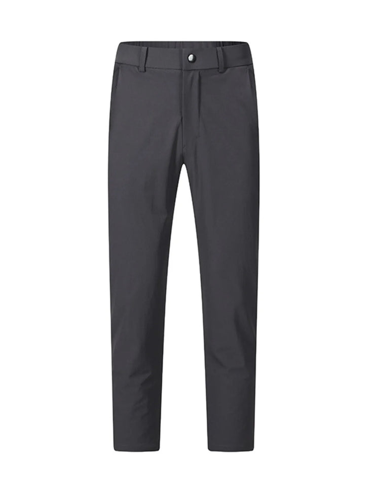 Men's Plus Size Classic Slim Fit Casual Pants